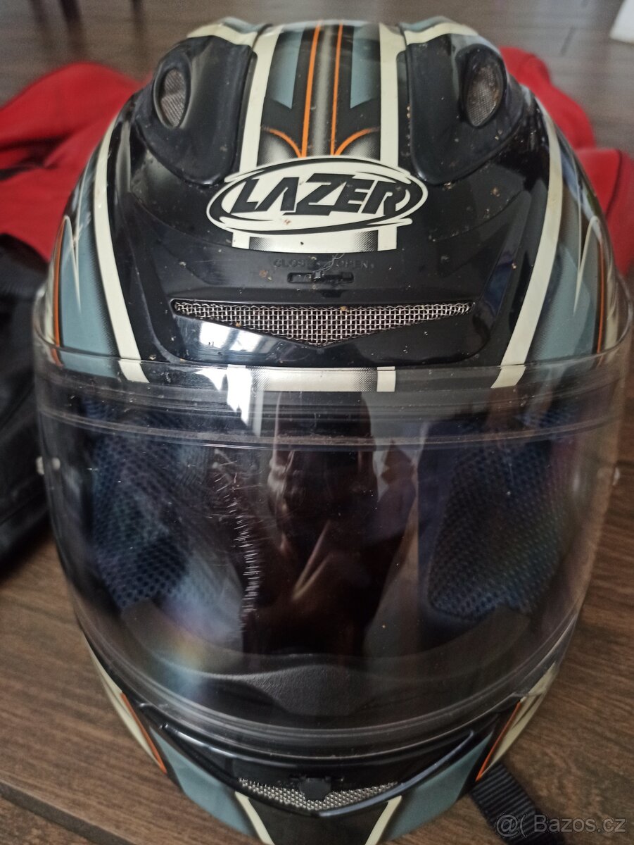 Dámská kožená dvoudílná kombinéza PSI+ doplňky - 6