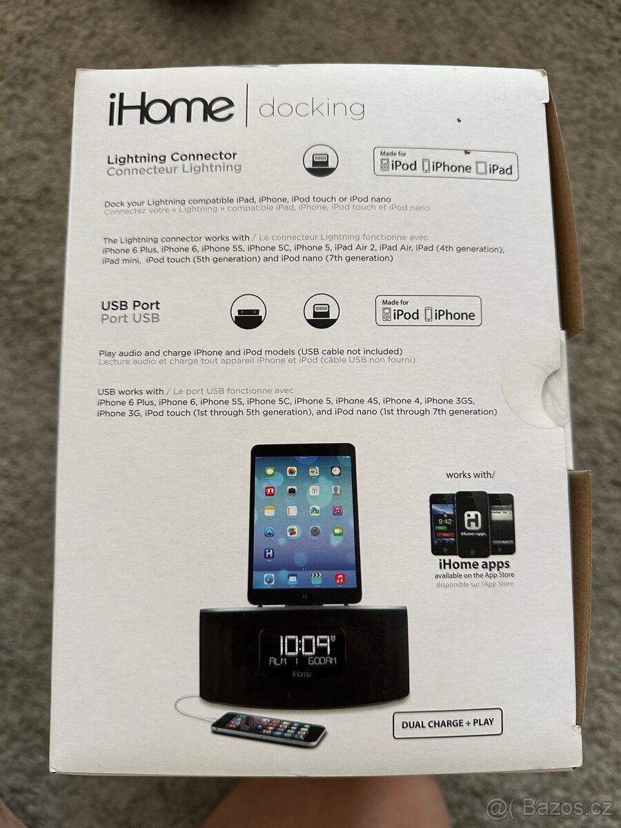 Radiobudík iHome docking - 6