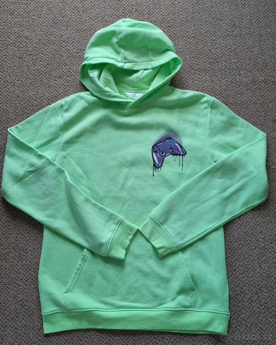 Chlapecká mikina 158/164/170, tepláky teplé - 6