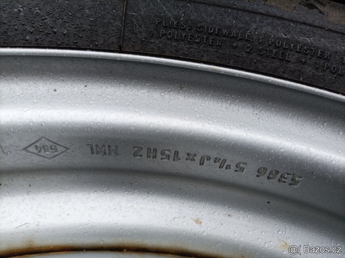 Zimní sada Smart ForTwo r15 4x100 dvourozměrné - 6