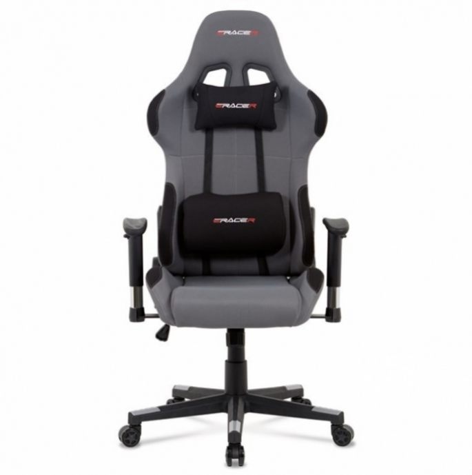 Kancelářské křeslo KA-F05 GREY pro produktivní práci - 6