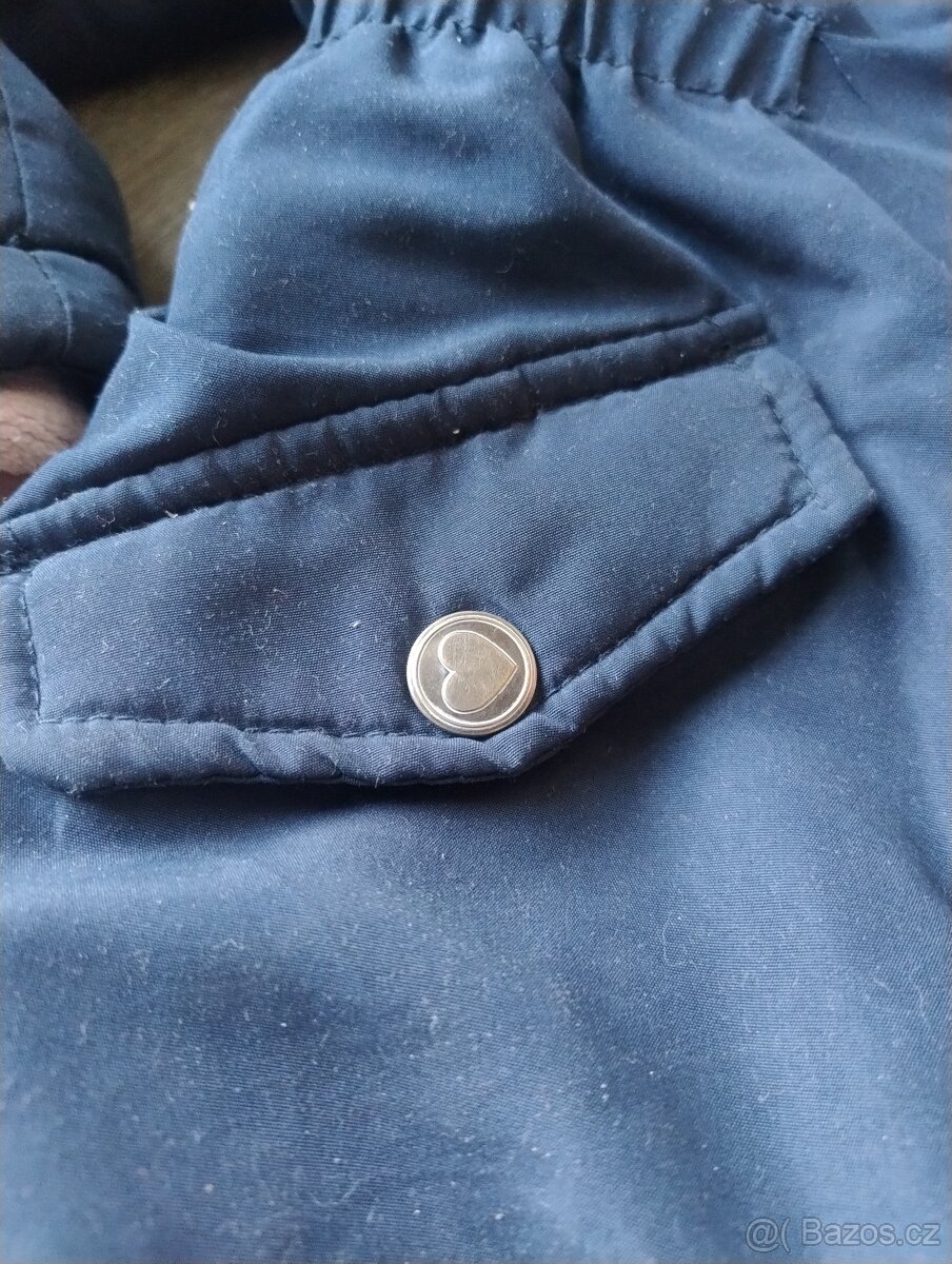 Dívčí podzimní kabátek - vel. 110 - 6