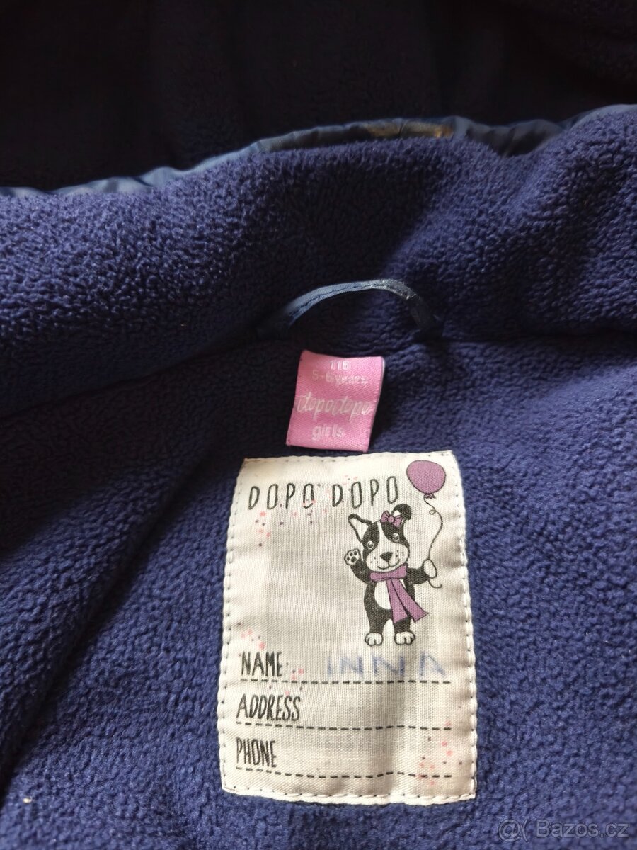 Zimní bunda vel. 116 - 6