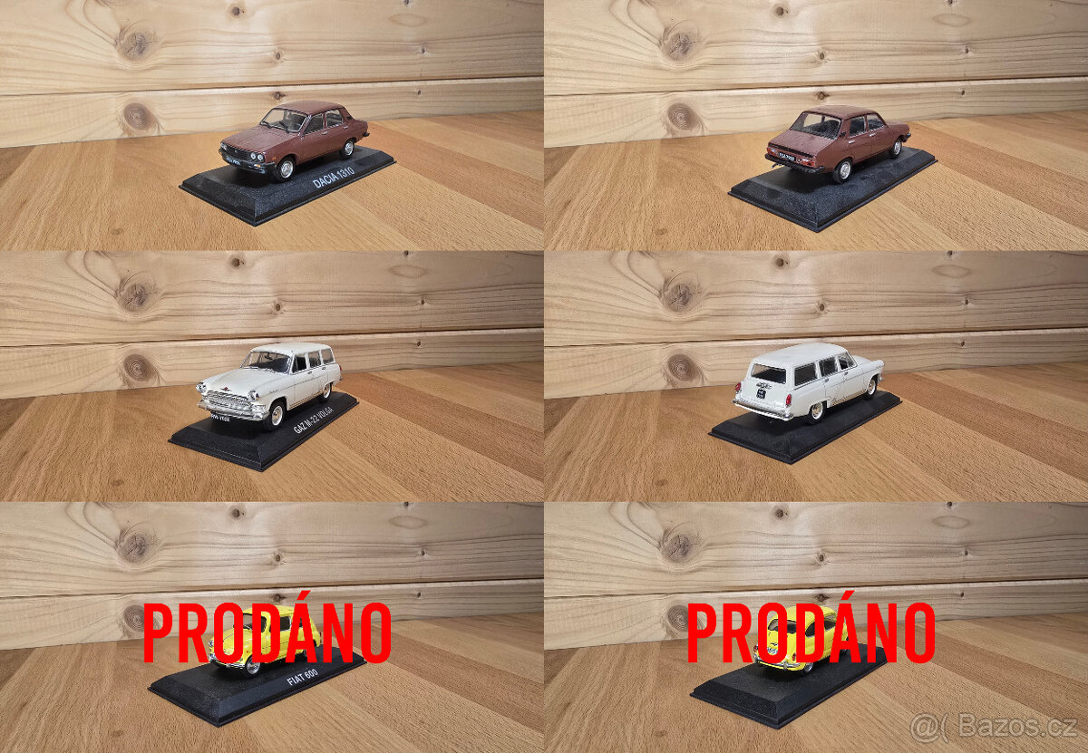 De Agostini - Modely aut 1:43 + menší modely - 6