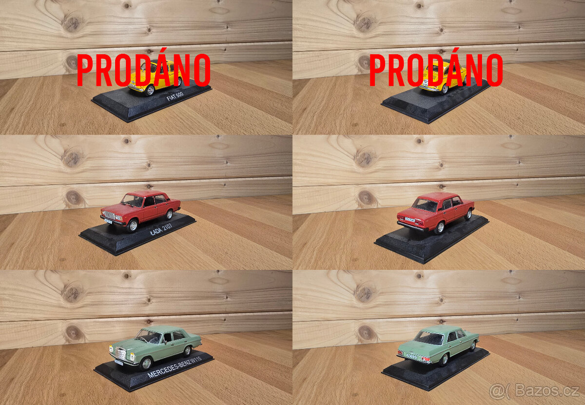 De Agostini - Modely aut 1:43 + menší modely - 6