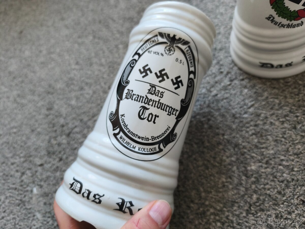 Německé porcelánové korbely - 6