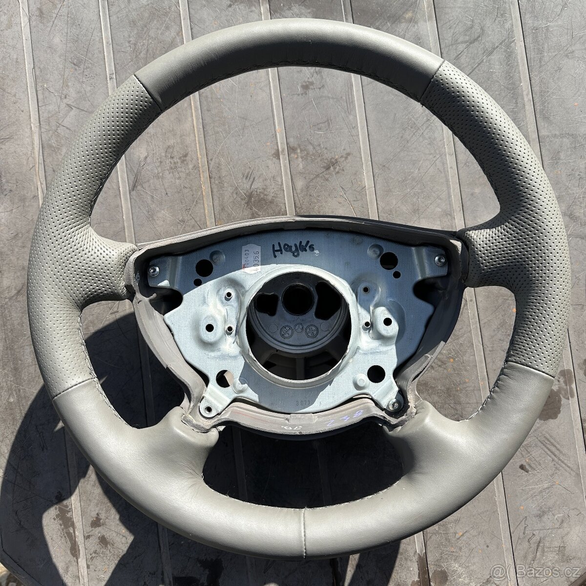 Mercedes E W211, nový kožený volant - 6