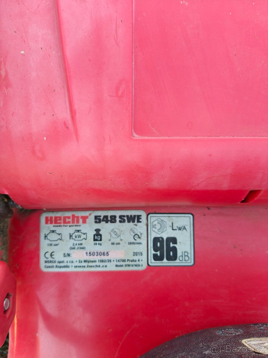 Zahradní sekačka hecht 548 SWE - 6