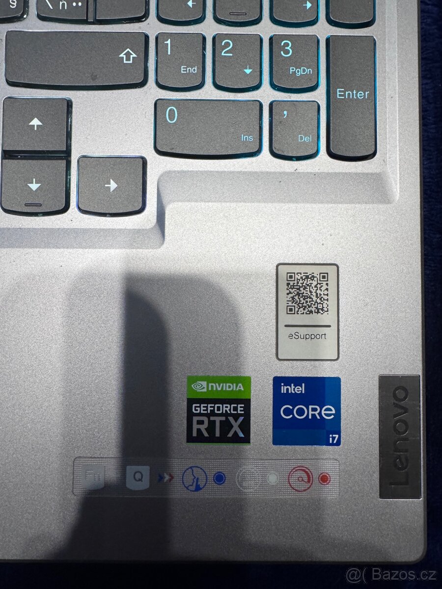 Lenovo Legion Slim 5 16IRH8 Misty Grey kovový - 6