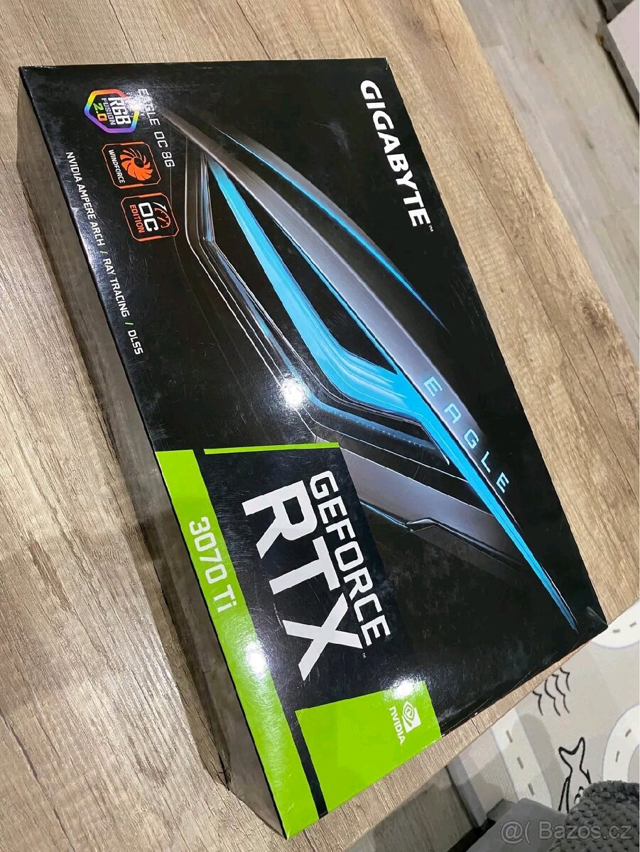 Grafická karta Gigabyte GeForce RTX 3070 Ti Eagle 8GB OC - 6
