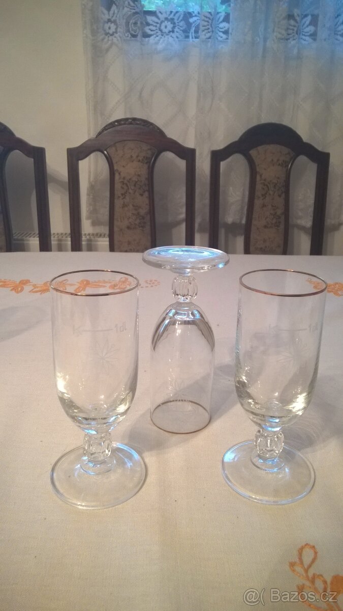 Misky na poháry, popelníky, misky, panáky, víno, šampaňské - 6