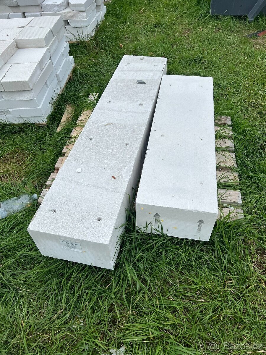 Yton nosné a nenosné překlady, Ztracené bednění 40 mm ZB - 6