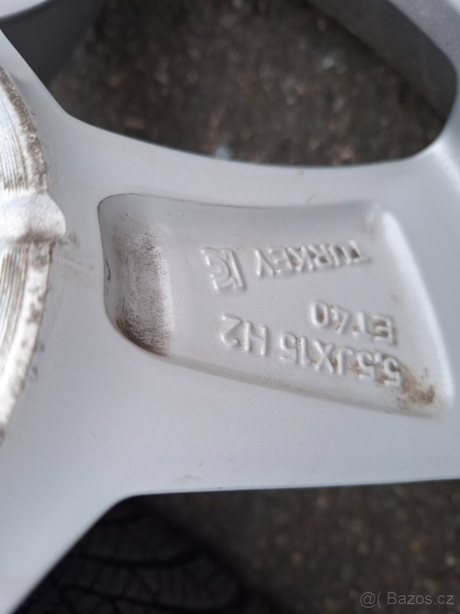 Zimní alu kola Fabia 4 185/65/15 ET40 5x100 - 6