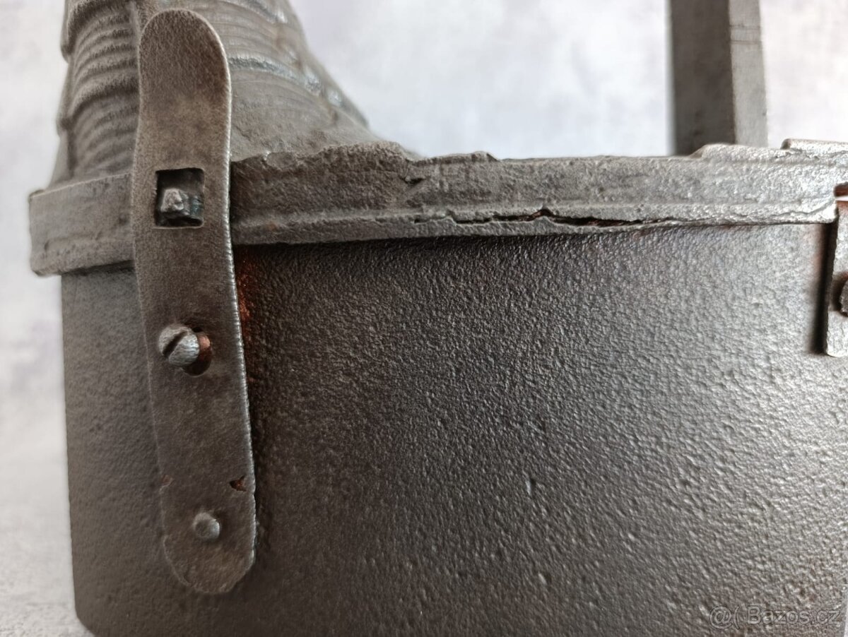 Orig.atypická vzácná žehlička DRAK do sbírky, dekorace - 6