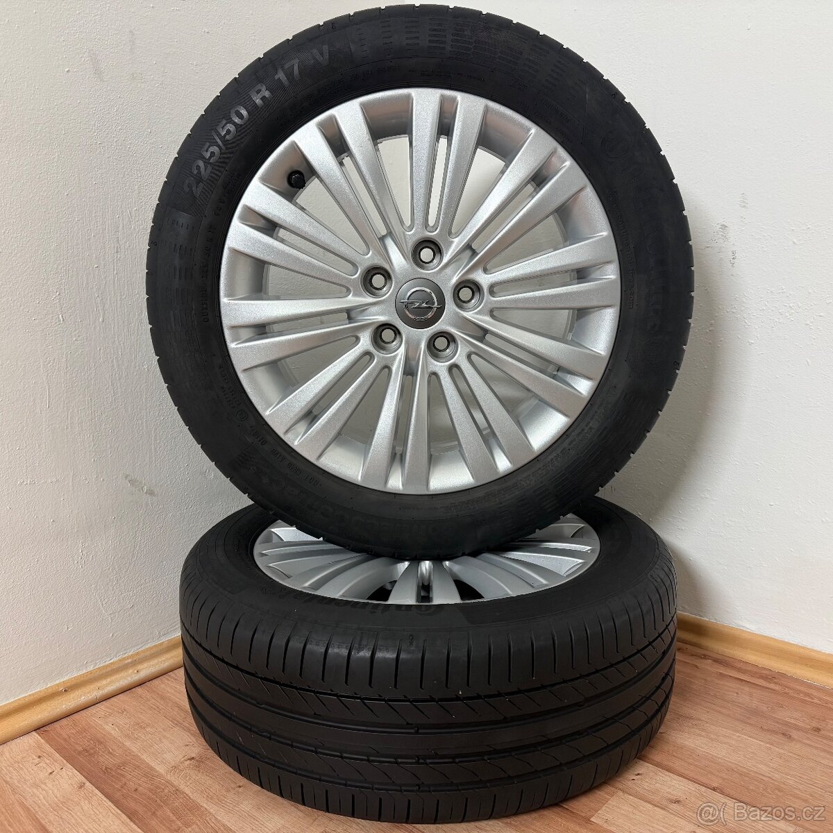 OPEL ASTRA/INSIGNIA 5x115 R17 ET44+LETNÍ 225/50R17 - 6