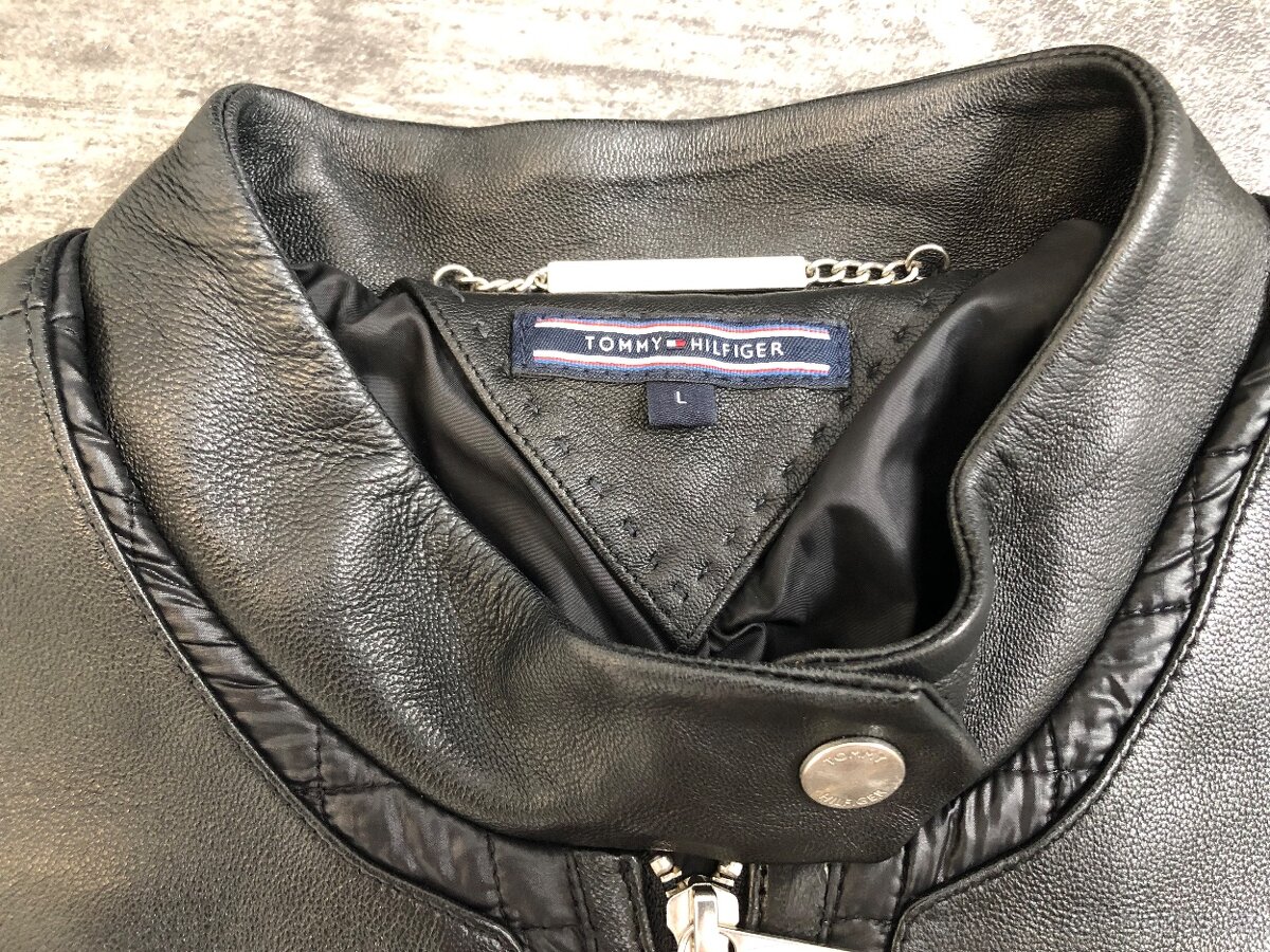 Dámská kožená bunda Tommy Hilfiger - 6