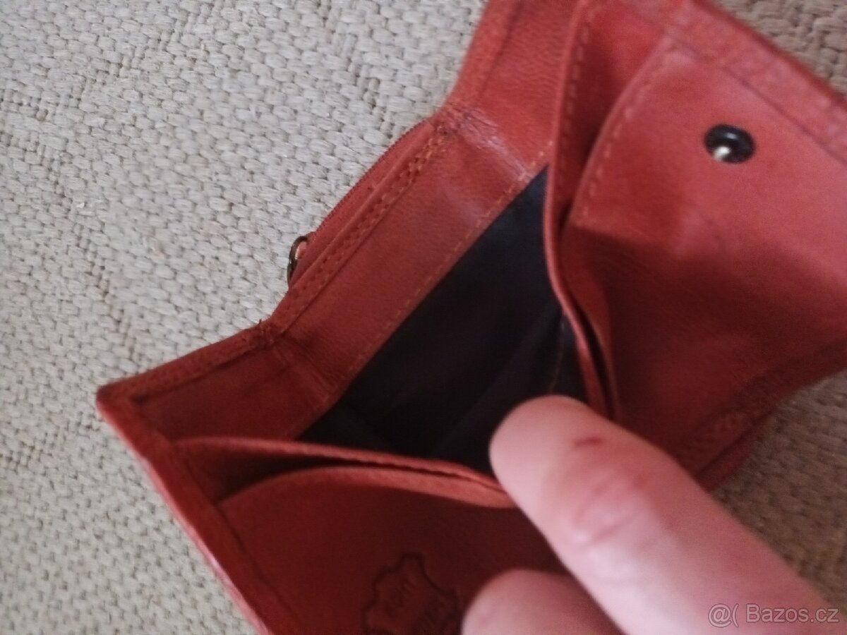 Kožená peněženka, malá - 6