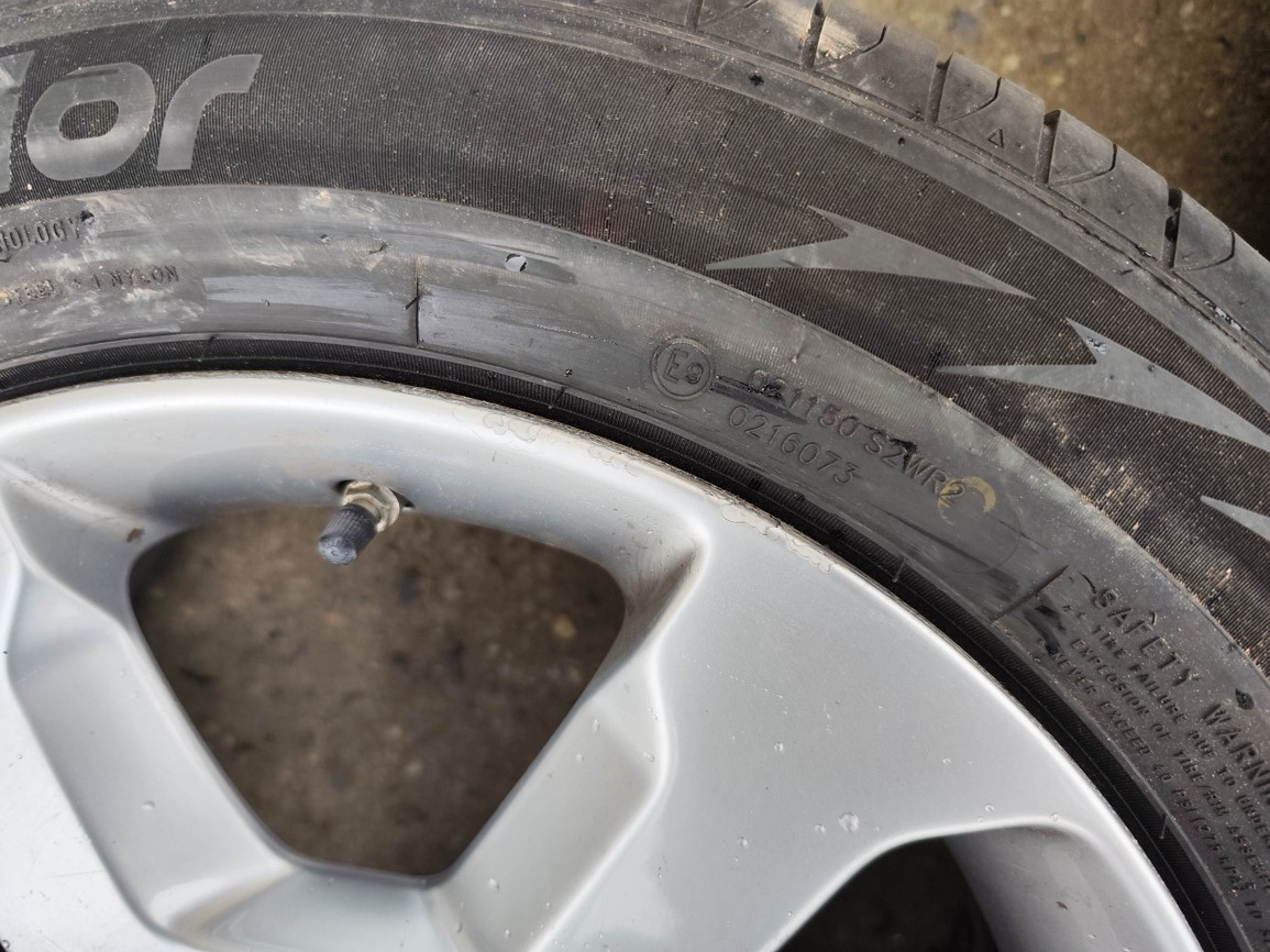 17"letní alu sada Sargas 5x108 origo Volvo XC70 XC60 215/60 - 6