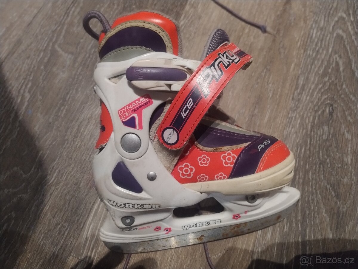 Dívčí lední rostoucí brusle - 28-31 - 6