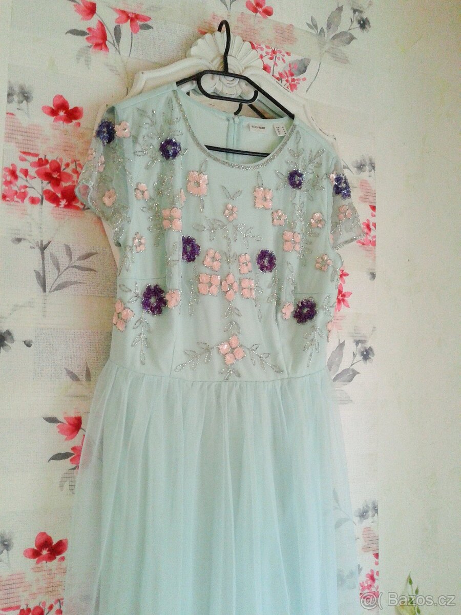 Elegantní společenské šaty 42 - 6