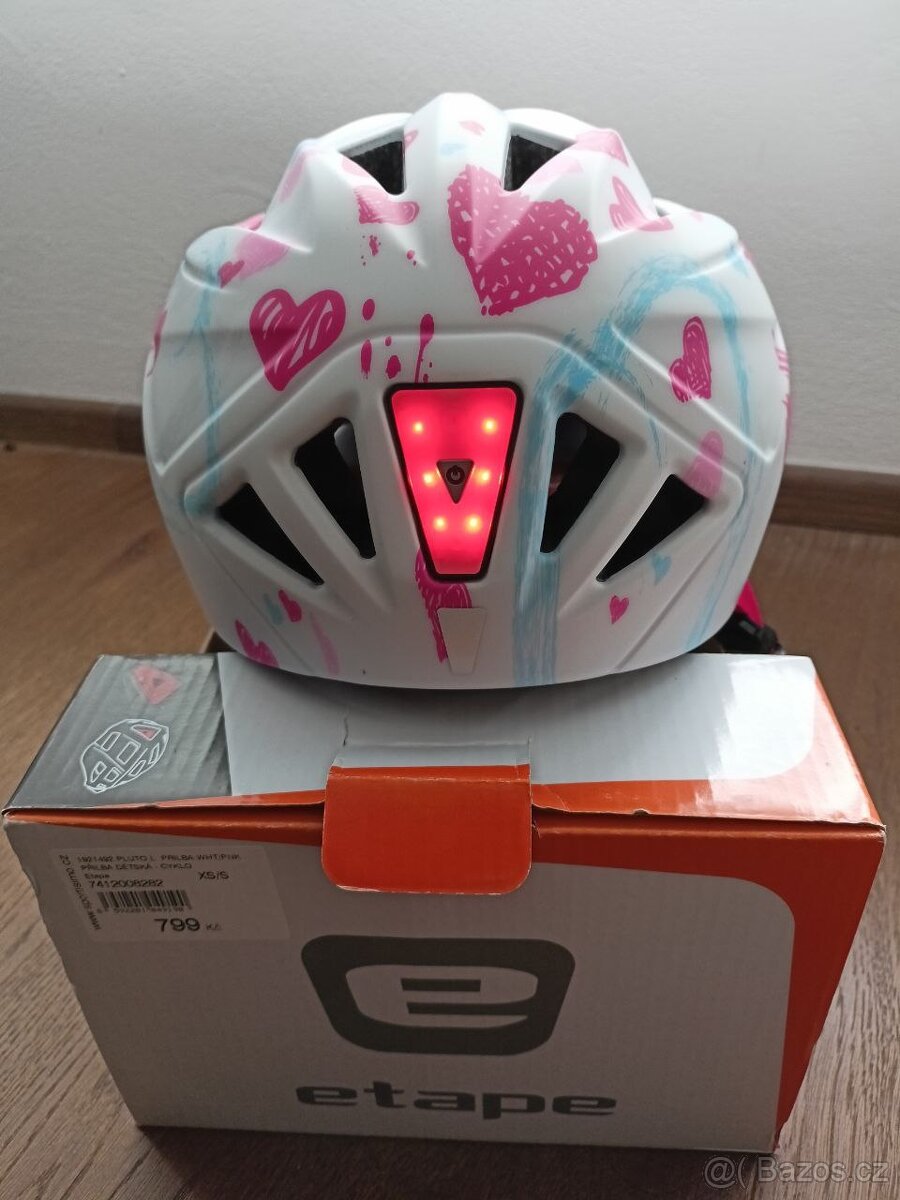 Dětská Cyklo Helma Etape Pluto se s blikačkou - 6