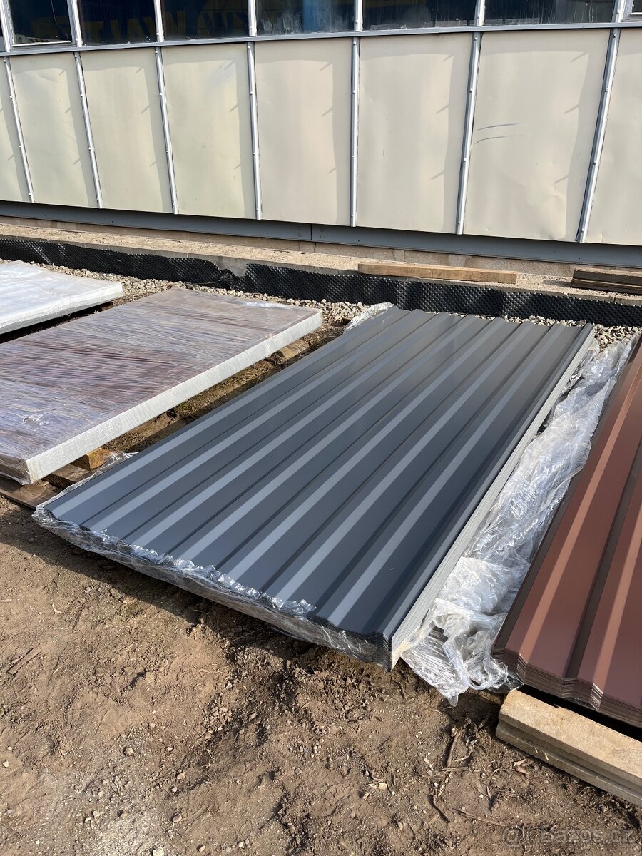 Trapézové plechy 0.4 mm - 6