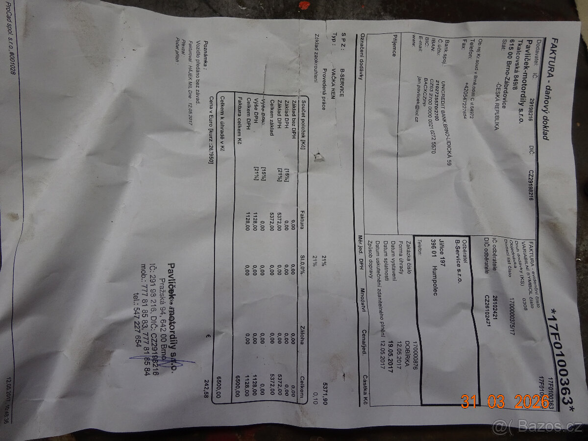 Renault DXI 5 Deutz vačková hřídel 7421451253 - 6