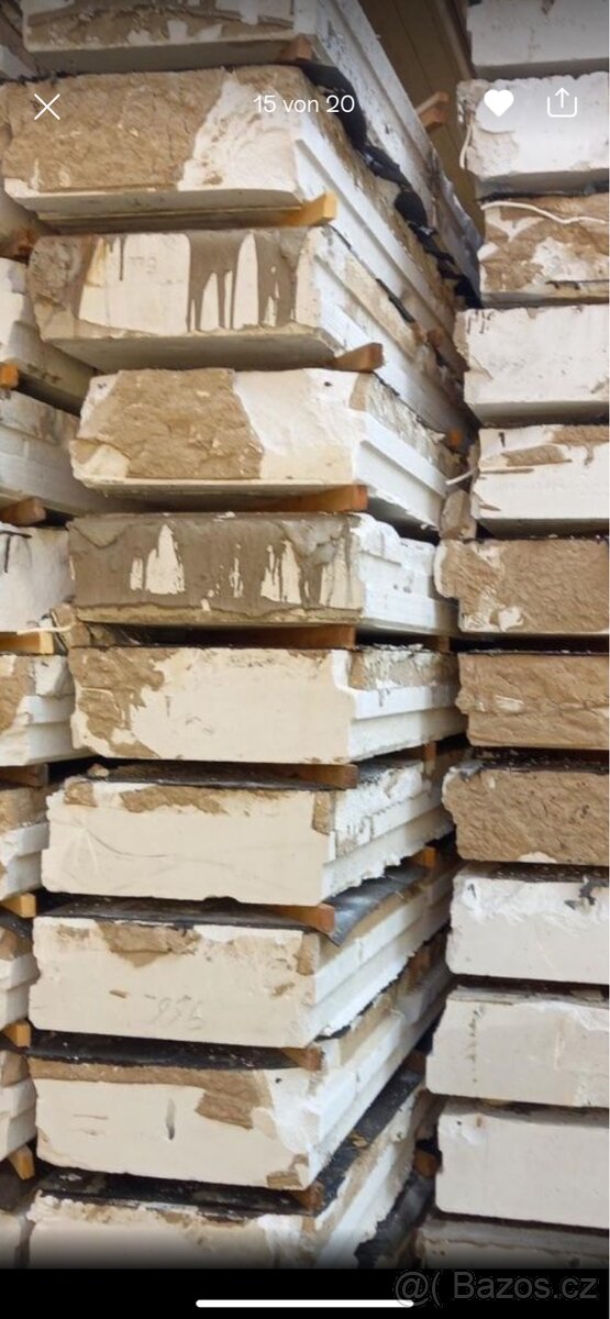 Ytong Xella,samonosne stropni panely 5 m delka - 6