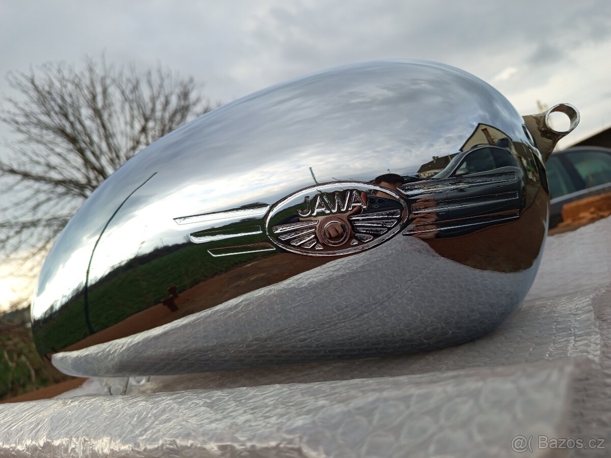 Nádrže Jawa - chrom - 6