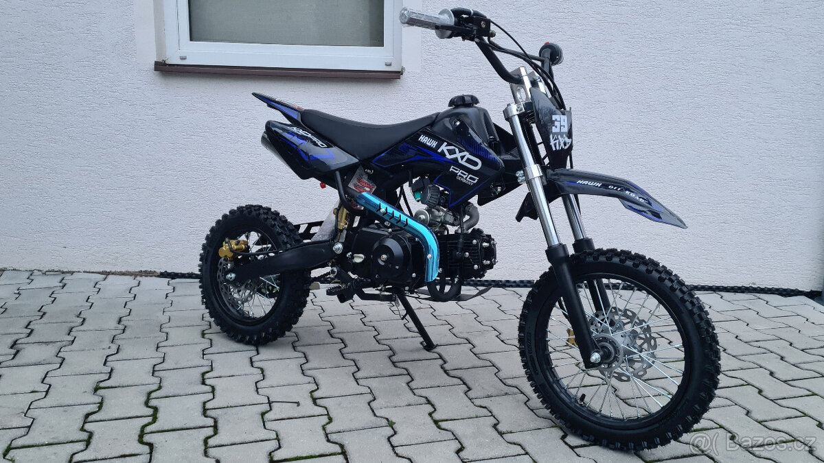 Pitbike KXD GT- 125S Automat, kola 14/12, motor Honda DAX - 6