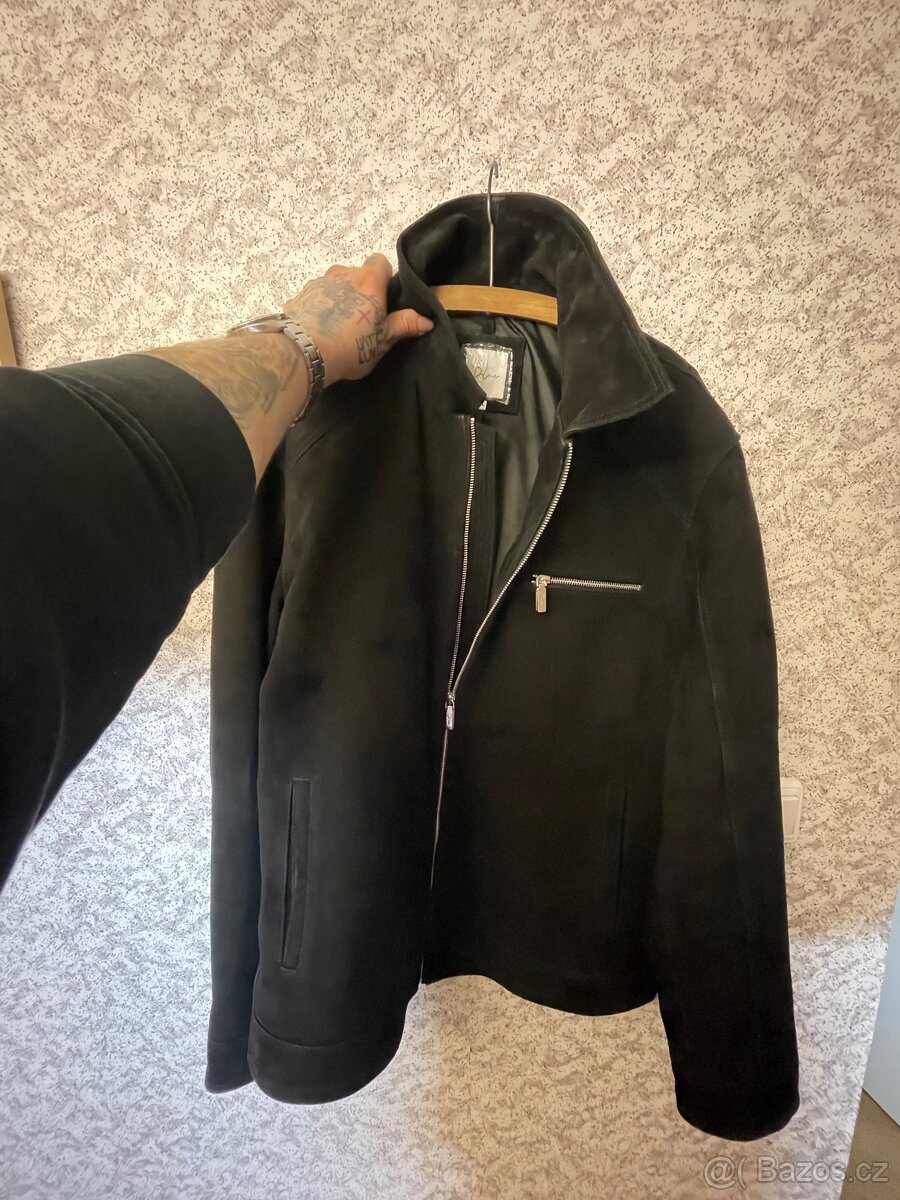 Kozena bunda černý semiš Dílnastore - 6