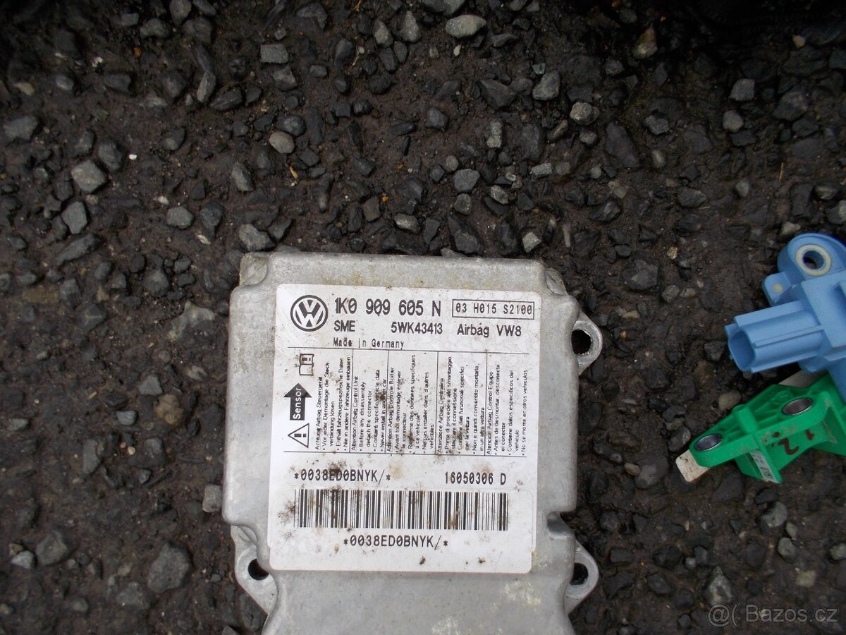 Airbagová sada VW Golf V - 6