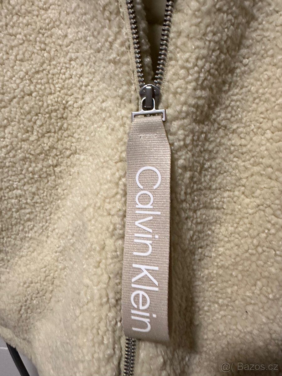 Calvin Klein Jeans teddy fleecova bunda - 6