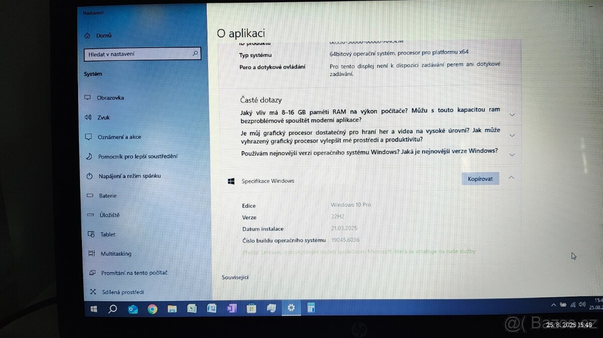 HP Pavilion 15-e042sc modrý - 6