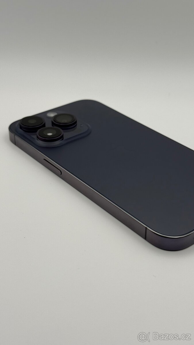 iPhone 14 Pro 128 GB Deep Purple - Baterie 100 %, Záruka - 6