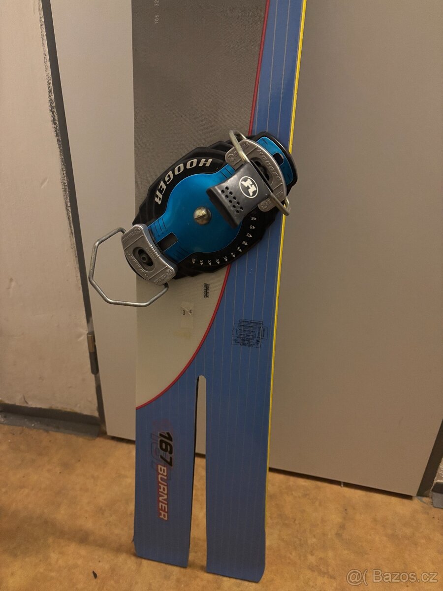 Snowboard SIMS 167 Burner + boty Raichle 43,5 - 6