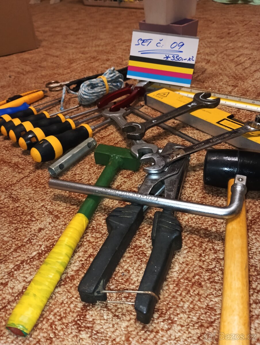 set nářadí c.08 z pozustalosti - 6