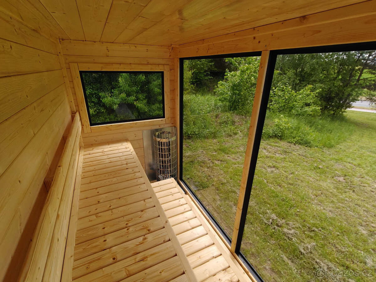 Finská venkovní sauna-Saunový domek Thermowood - 6