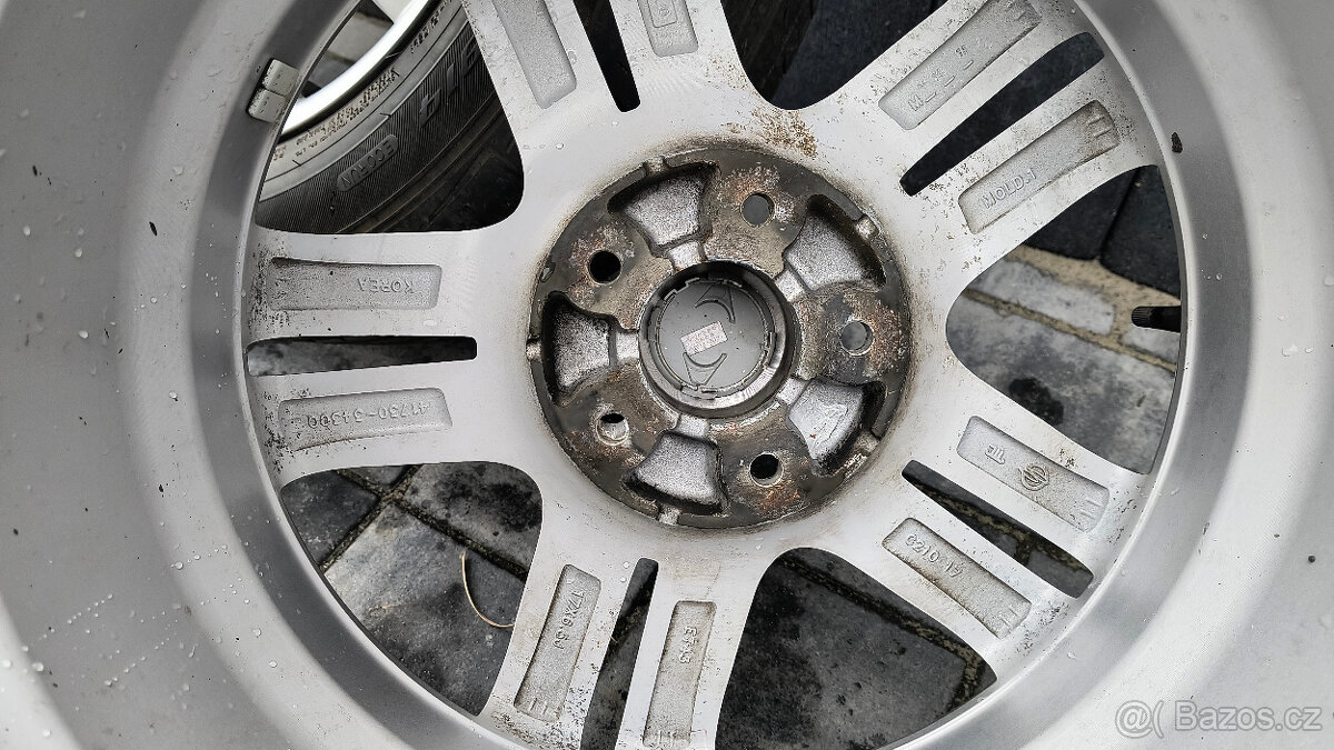 17 originál SsangYong Korando letní ☀️ 225/60 R17 - 6