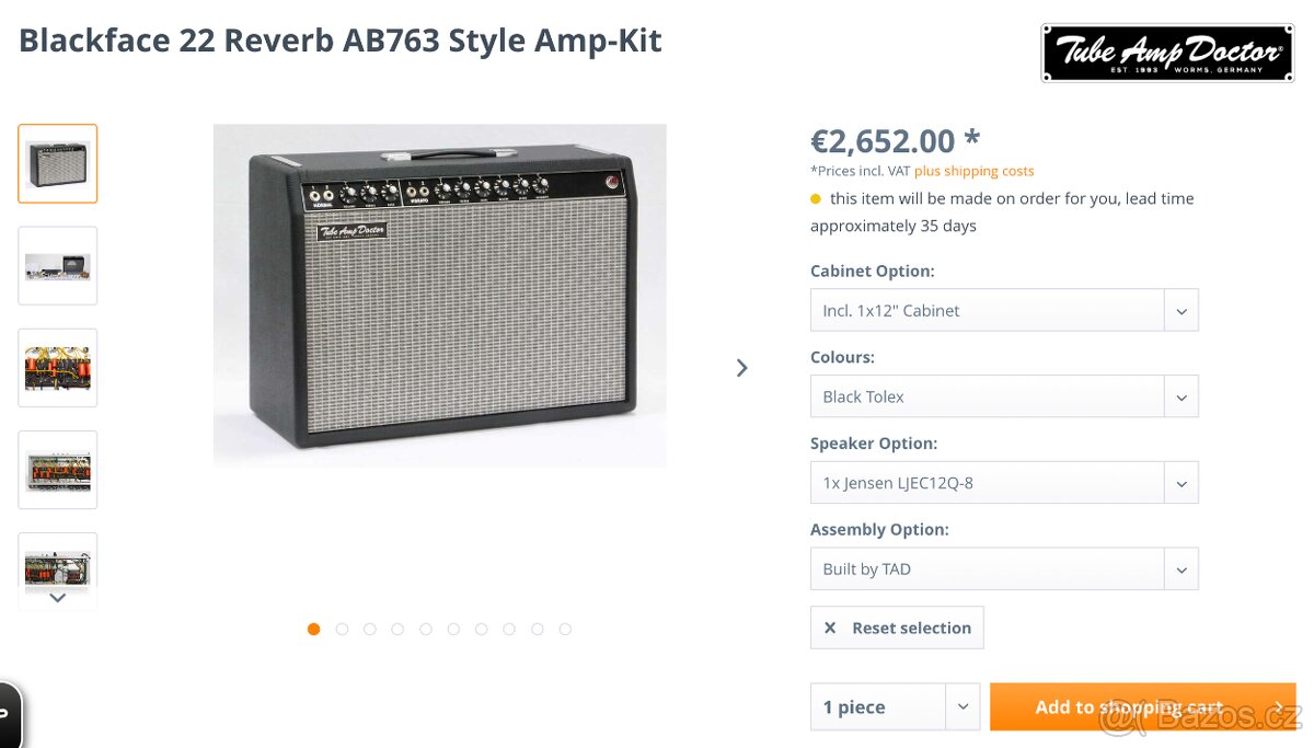 TAD Deluxe Reverb handwired - 6