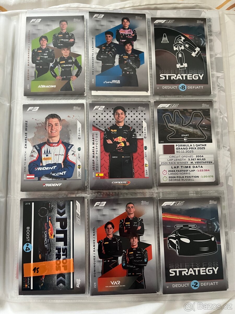 F1 Topps Turbo Attax 2025 sběratelské karty - 6