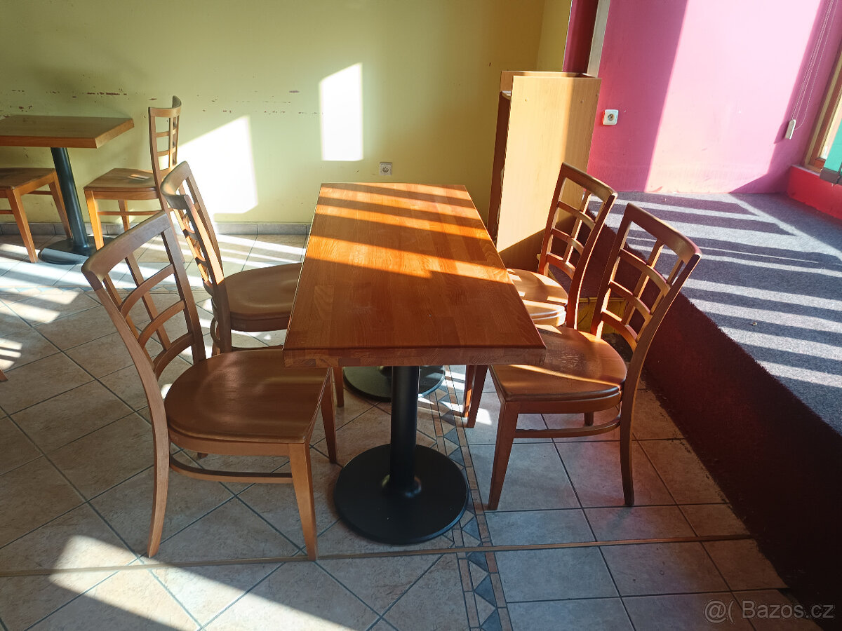Sety stolů se židlemi - 6