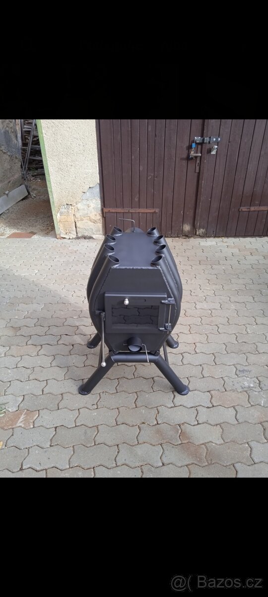 Teplovzdušná kamna do dílny, do chaty nebo na stavbu - 6