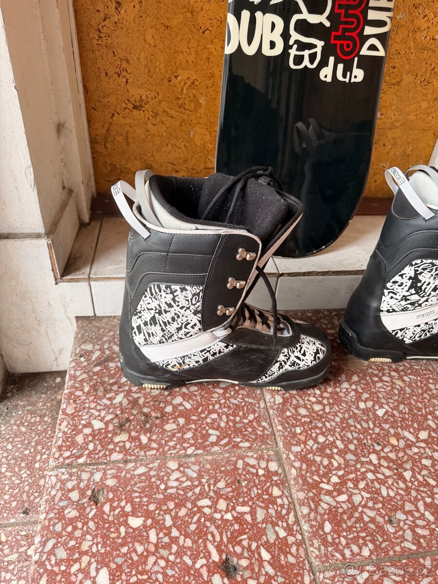 Snowboard +boty - 6