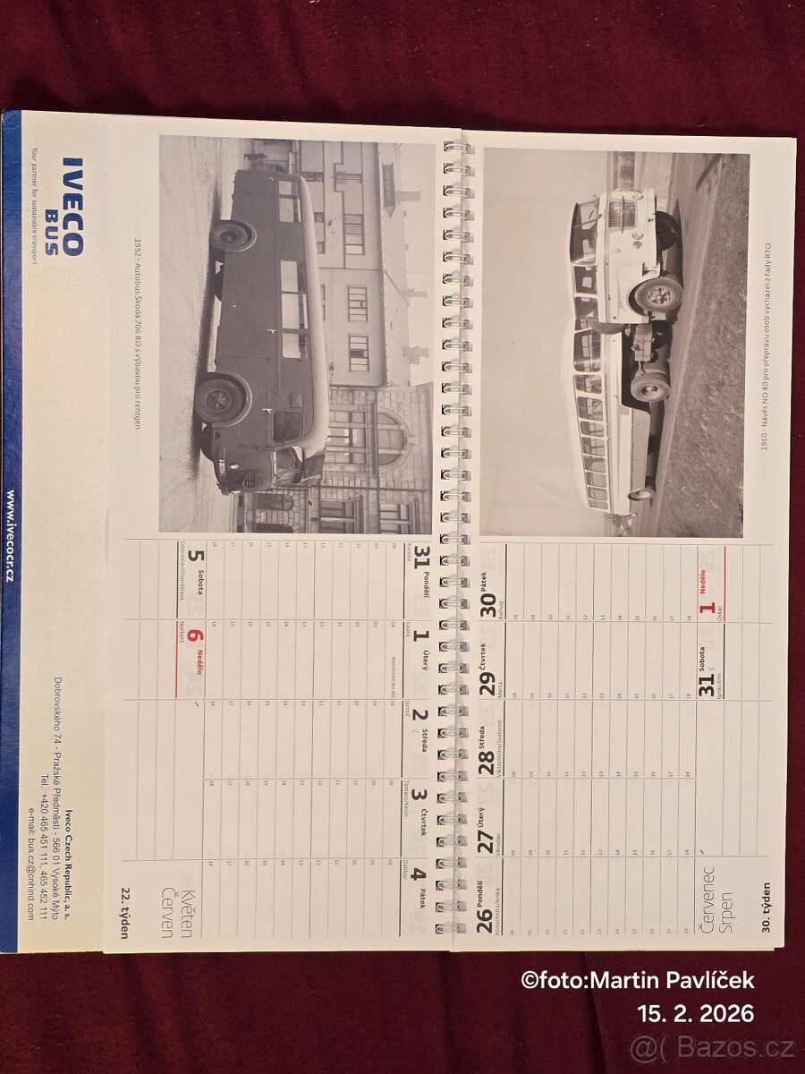 Kalendáře Karosa Sodomka - 6