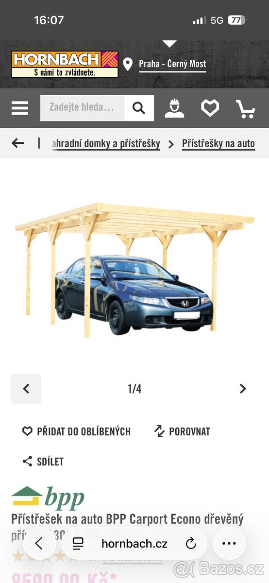 Dřevěný přístřešek - 6