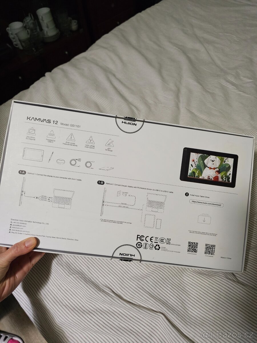 Huion Kamvas 12 GS1161 Grafický tablet - 6