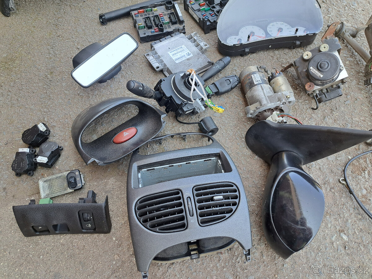 náhradní díly Peugeot 206 cc 2,0i - 100kw + 1,4i 55kw - 6