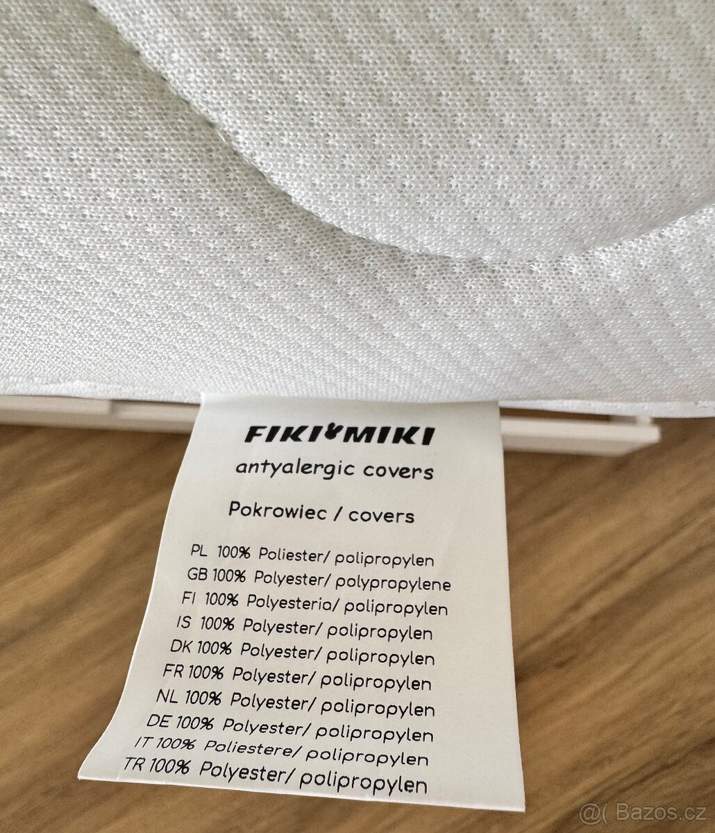 Bila postylka se suplikem a antialergickou matraci - 6