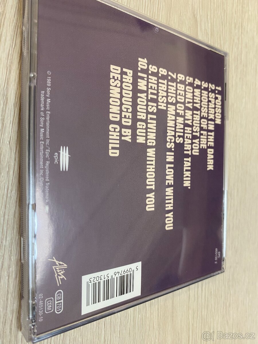 ALICE COOPER: TRASH, 1989, 1.PRESS, JEWEL CASE - 6